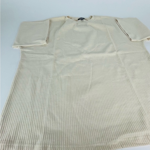 RIBBED TSHIRT AND SHORT SET cream - Picture 5 of 14